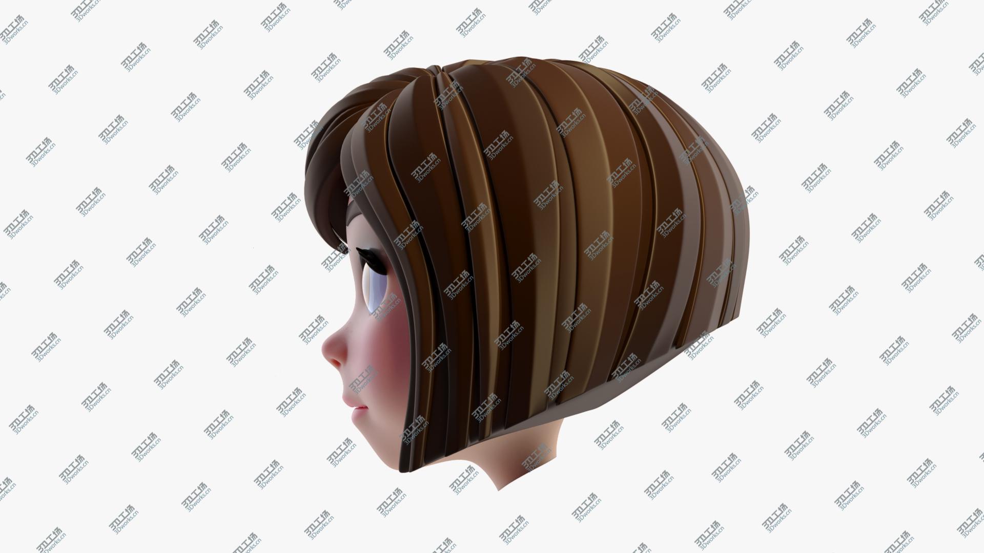 images/goods_img/2021040164/Girl Cartoon Head 3D model/4.jpg